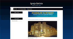 Desktop Screenshot of igrejabatista.org